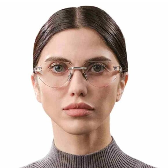 NEW  DITA SUNGLASSES SILVER WOMEN EYEWEAR DITA - Picture 3 of 4